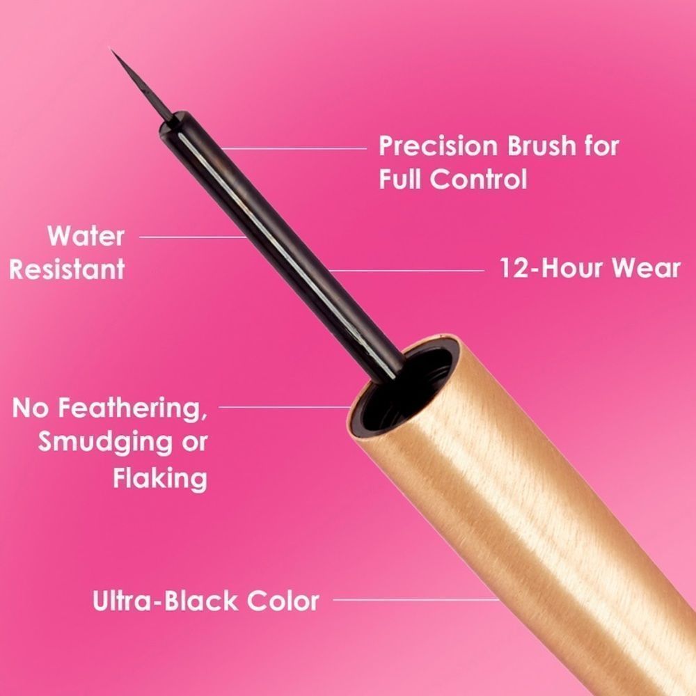 🌻Pick 2/$20 GrandeLINER Liquid Eyeliner with Lash Enhancing Serum New - Picture 4 of 7